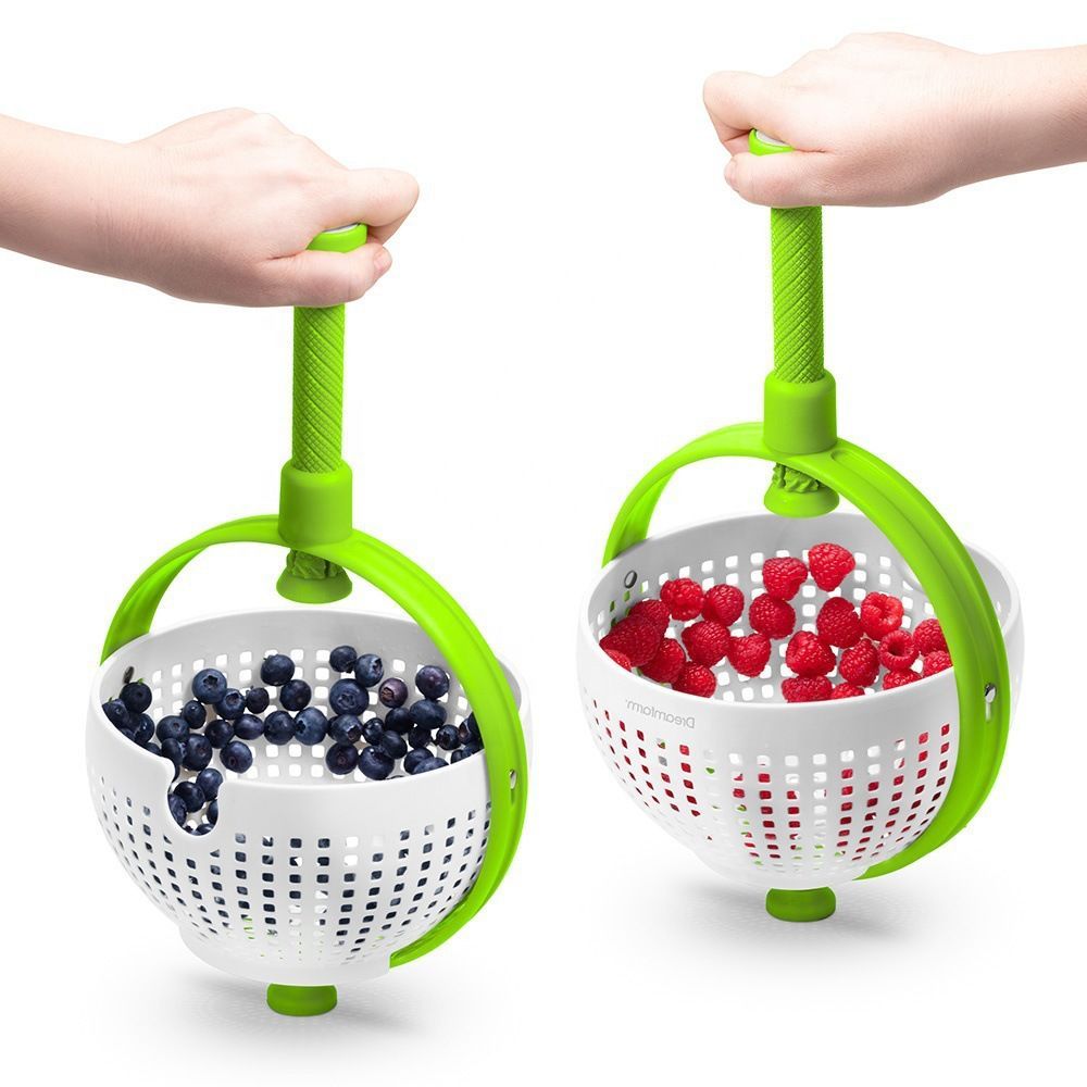 Rotating draining basket-Green - Image 3