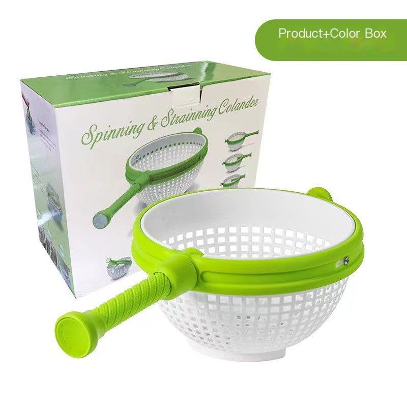 Rotating draining basket-Green - Image 8