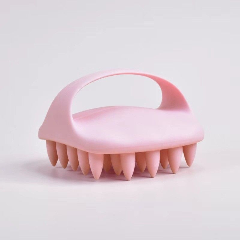 Scalp Massage Shampoo Brush-Light pink - Image 1