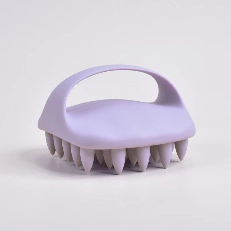 Scalp Massage Shampoo Brush-Light purple - Image 1