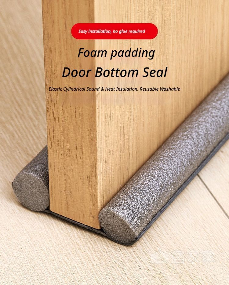 Door gap and bottom sealing strip-Brown - Image 2
