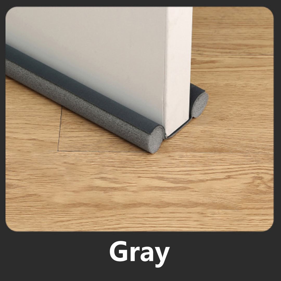 Door gap and bottom sealing strip-Gray - Image 1