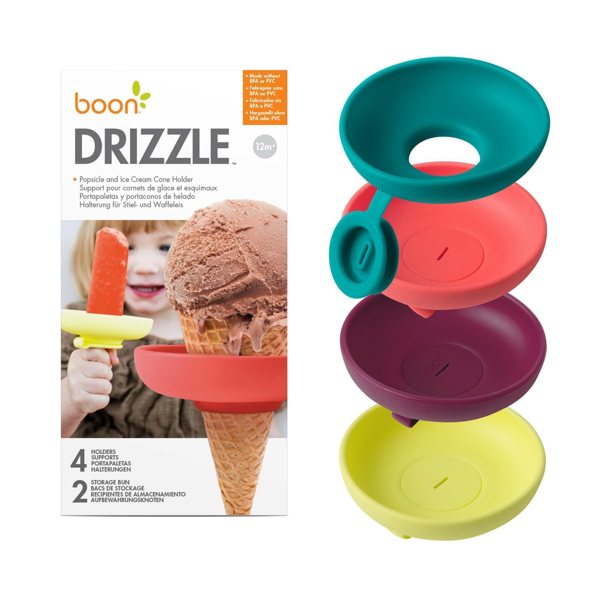 Silicone Popsicle stand-Pink - Image 1