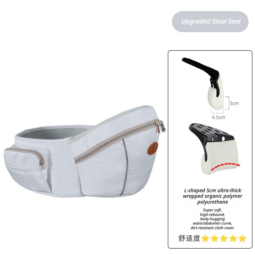 SilverGray(SeatCushionUpgradedwith5cmL-ShapedFoam) - Image 1