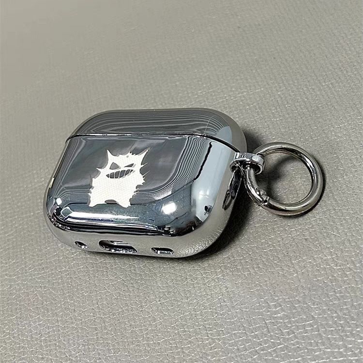 Single Shell Same Color Ring Bluetooth Headphone Case Apple AirPods 2 - Image 4