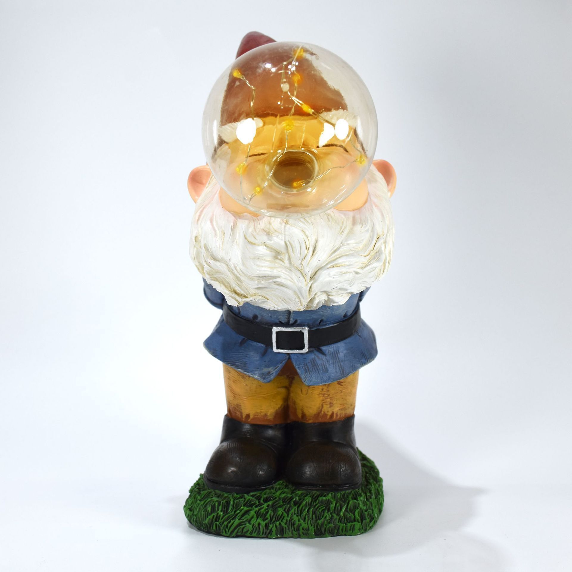 Solar Garden Light - Elf Blowing Bubbles - Image 4