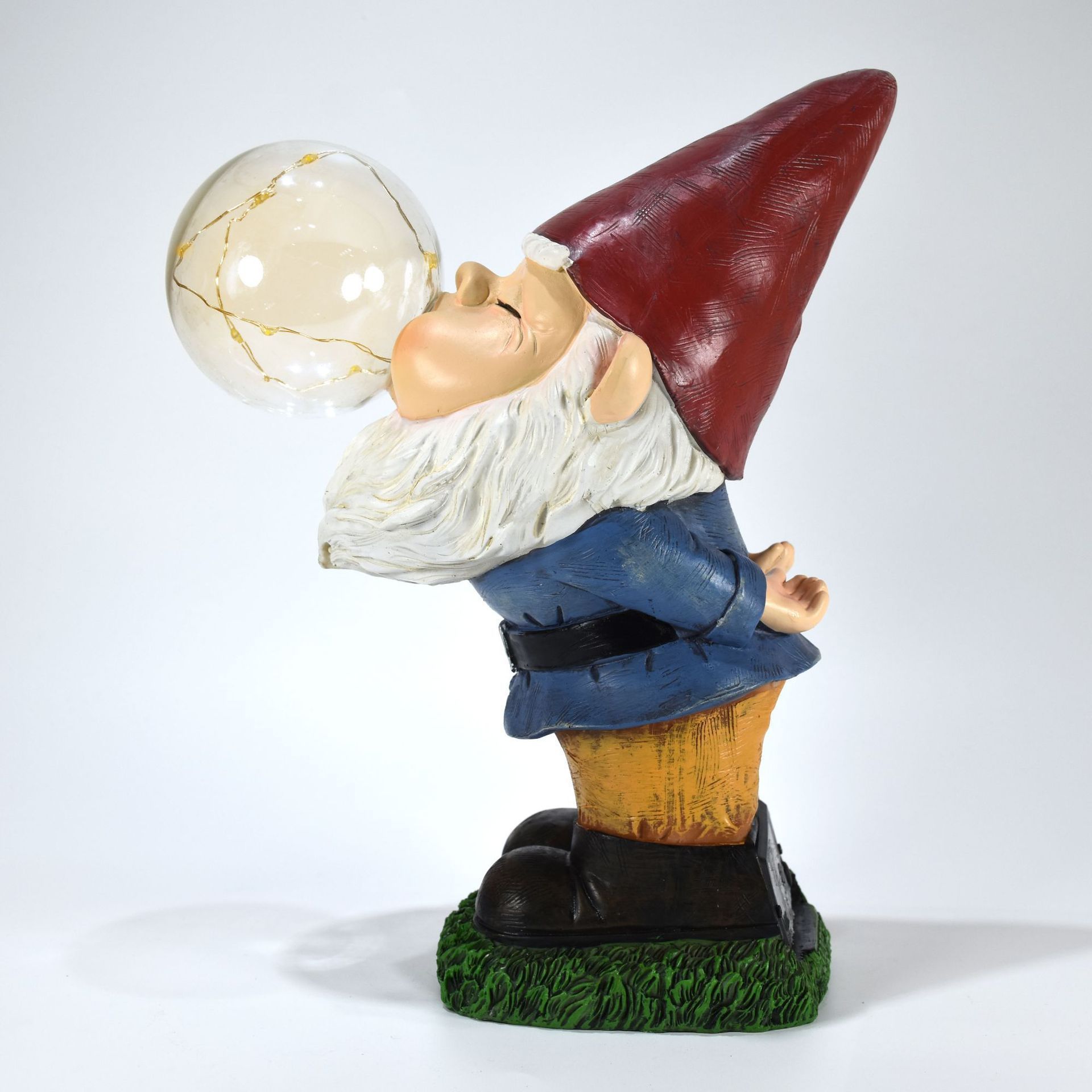 Solar Garden Light - Elf Blowing Bubbles - Image 5