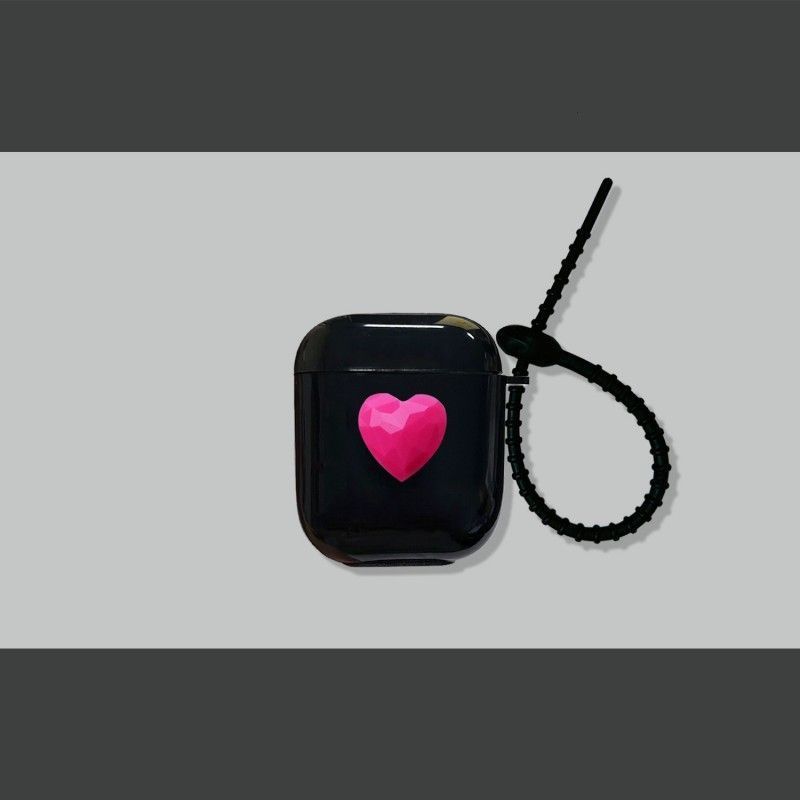 Solid Black Soft Case + Hook AirPods Pro - Image 5