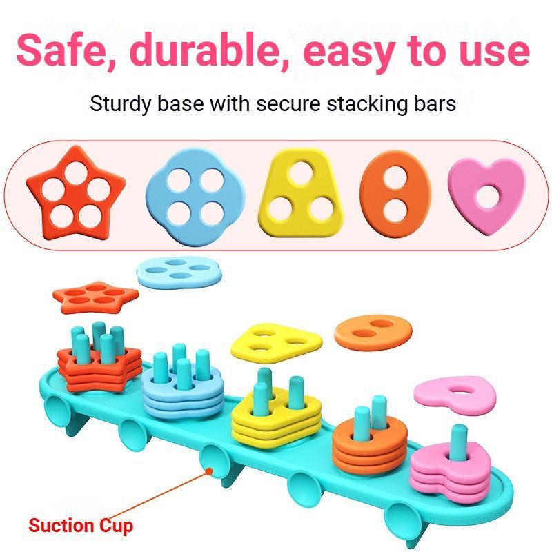 Stacking Bath Toys - Image 1