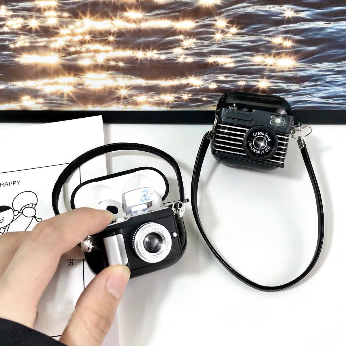 striped light-emitting and sound-making camera AirPods 3 - Image 2
