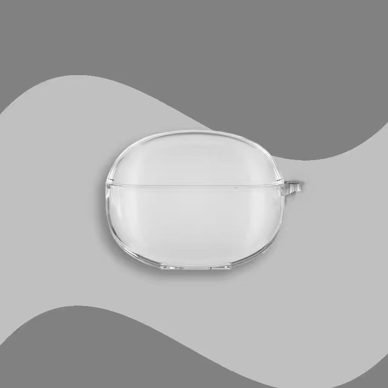 Transparent + Black Buckle Bluetooth Earphone Case Apple AirPods 4 - Image 2