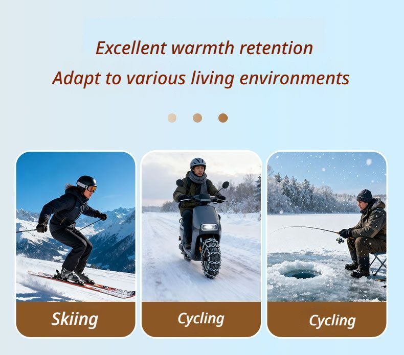 USB Heated Gloves for Outdoor Black - Image 8