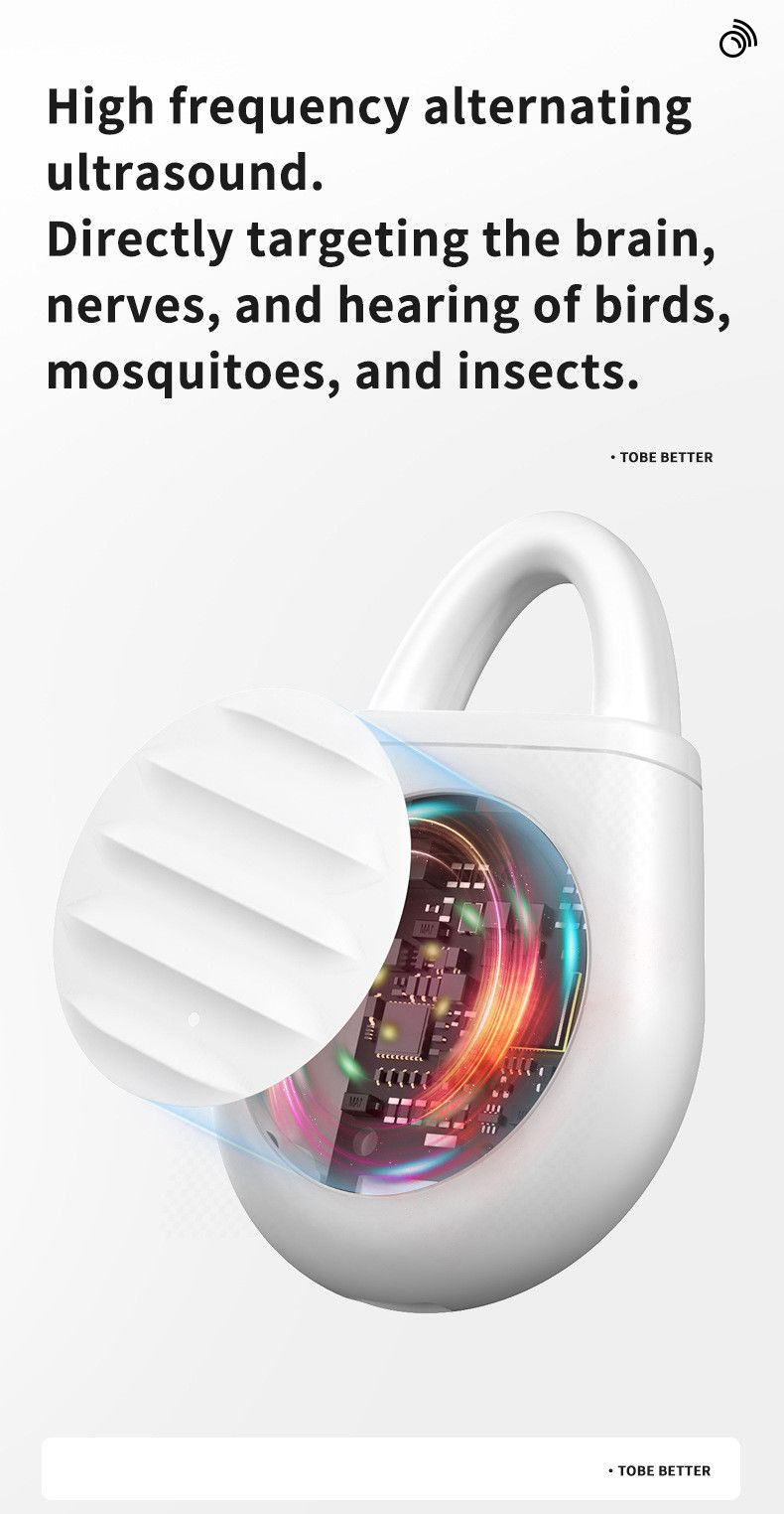 UltrasonicBirdRepeller-White - Image 2