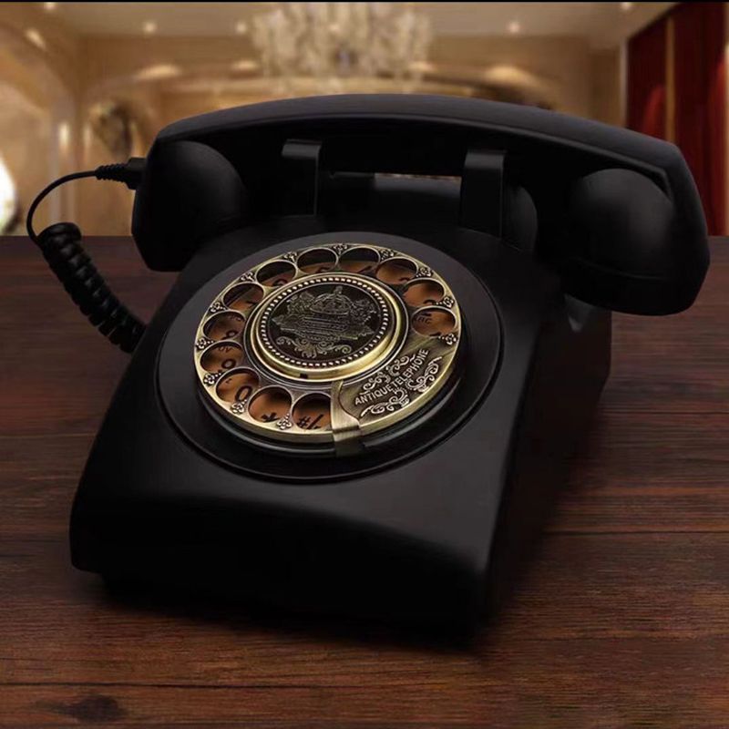 Wireless Bluetooth Desk Phone Style 1-golden - Image 2