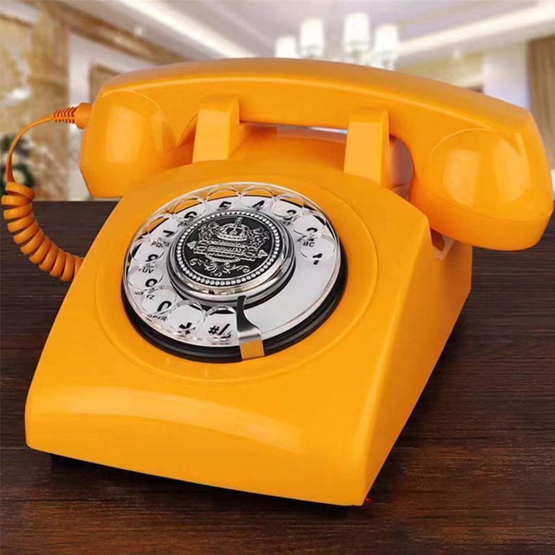 Wireless Bluetooth Desk Phone Style 1-Magenta - Image 5