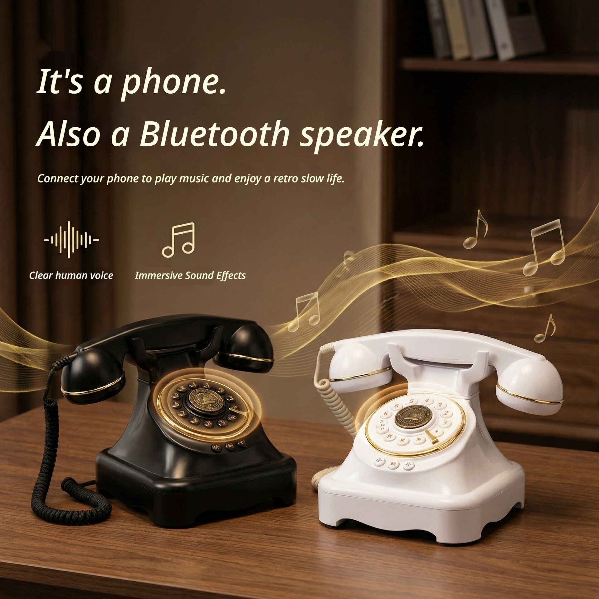Wireless Bluetooth Landline White - Image 2