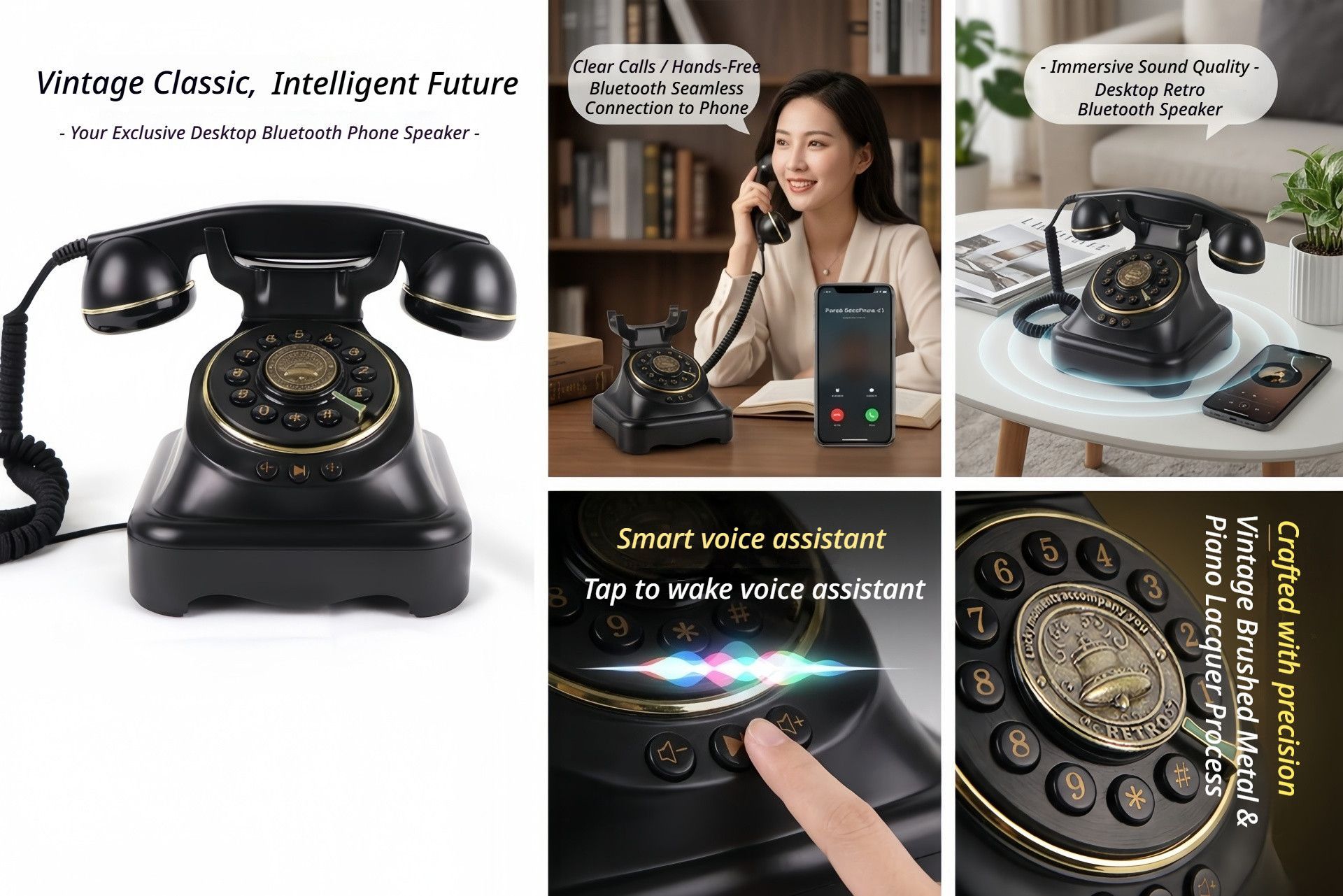Wireless Bluetooth Landline White - Image 5
