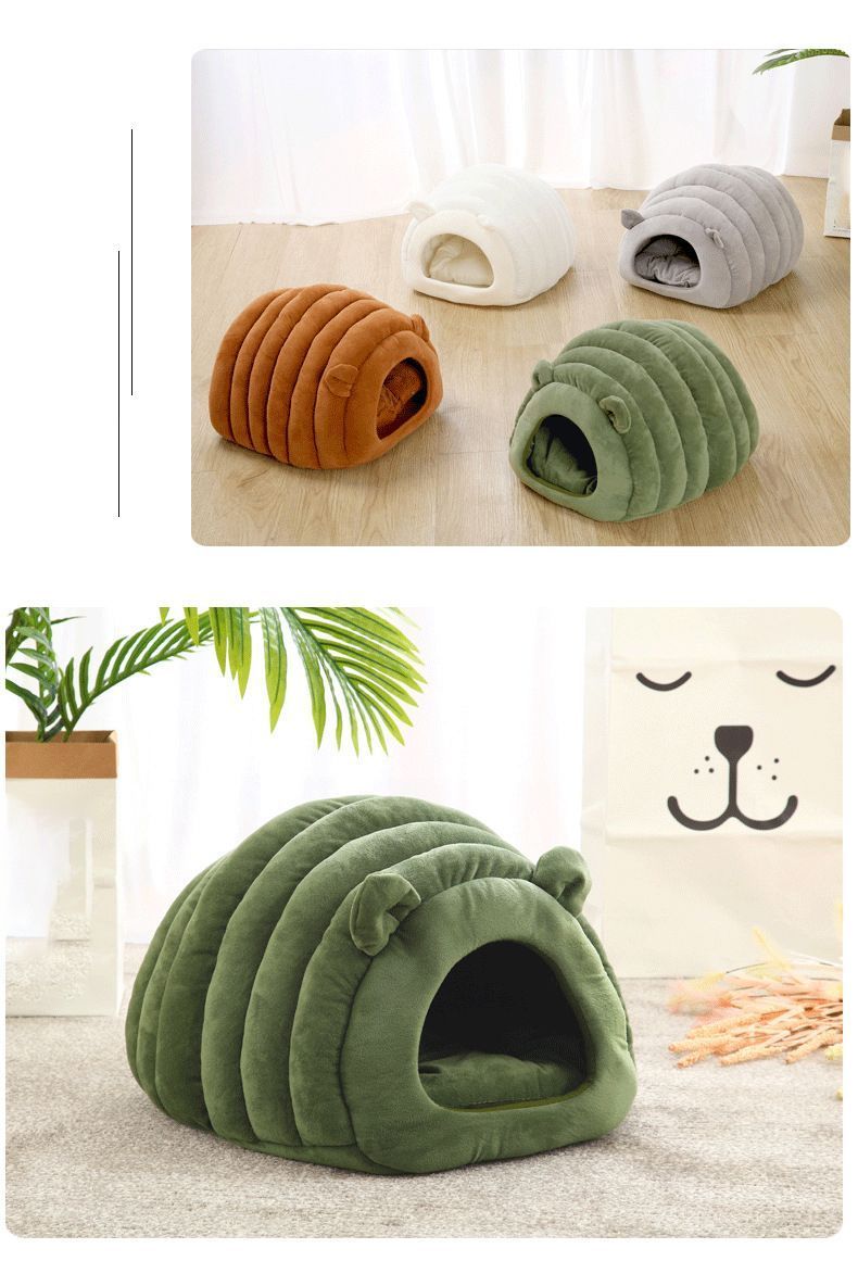 Cat Nest Brown 50×40×38cm - Image 4