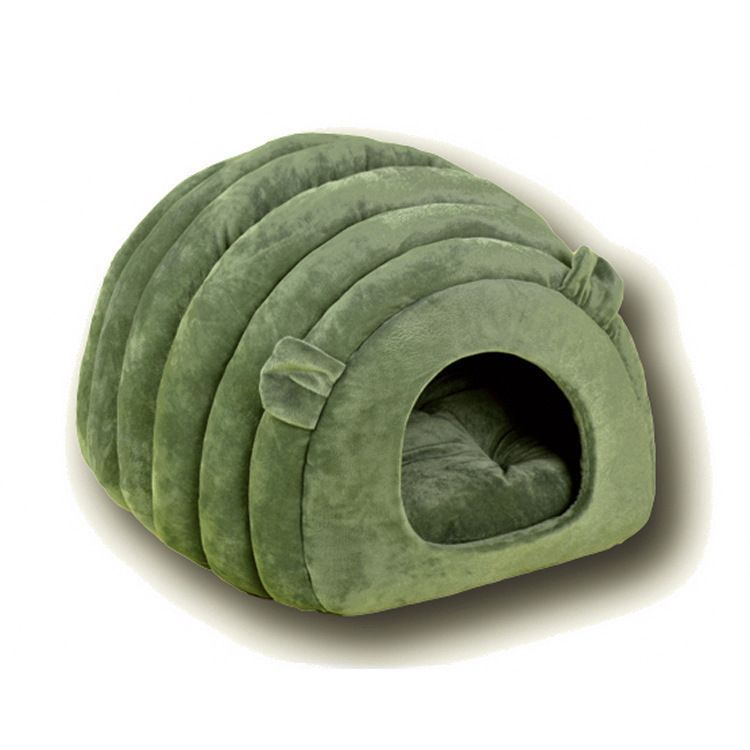 Cat Nest Green 50×40×38cm - Image 1