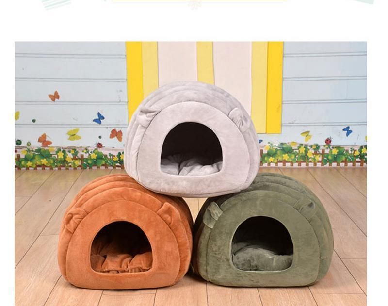 Cat Nest Green 50×40×38cm - Image 5