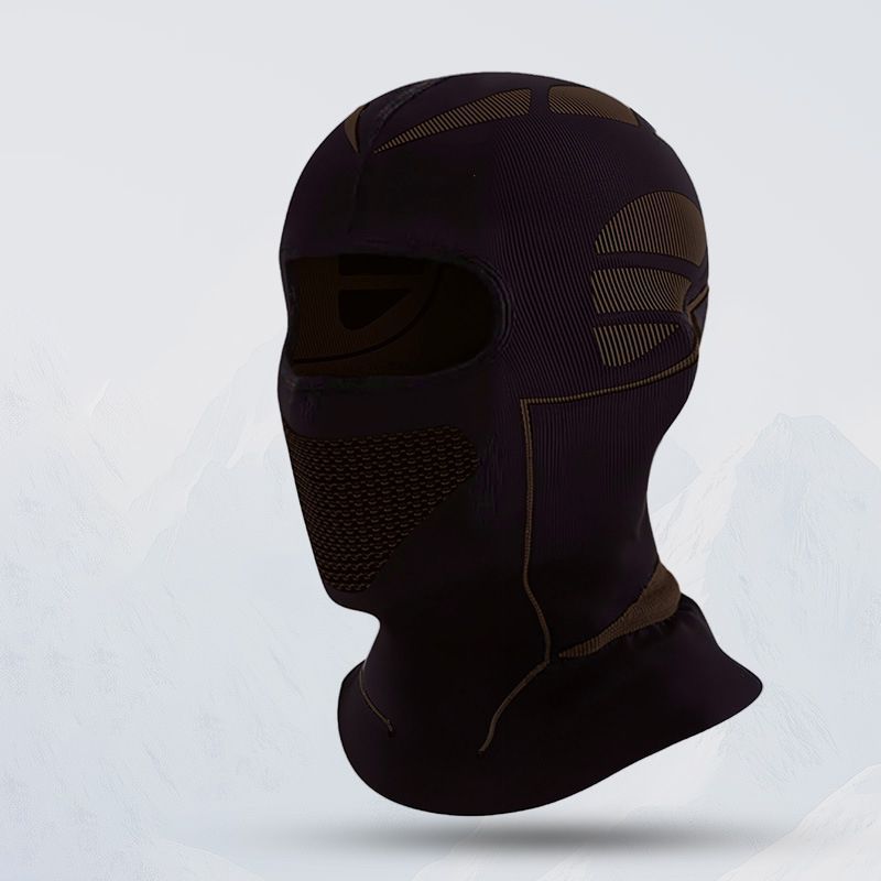 Ski Balaclava Black & Brown - Image 1