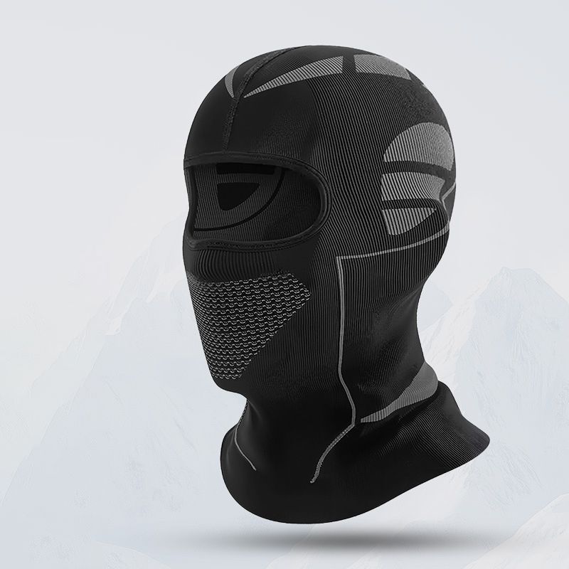 Ski Balaclava Black & Grey - Image 1