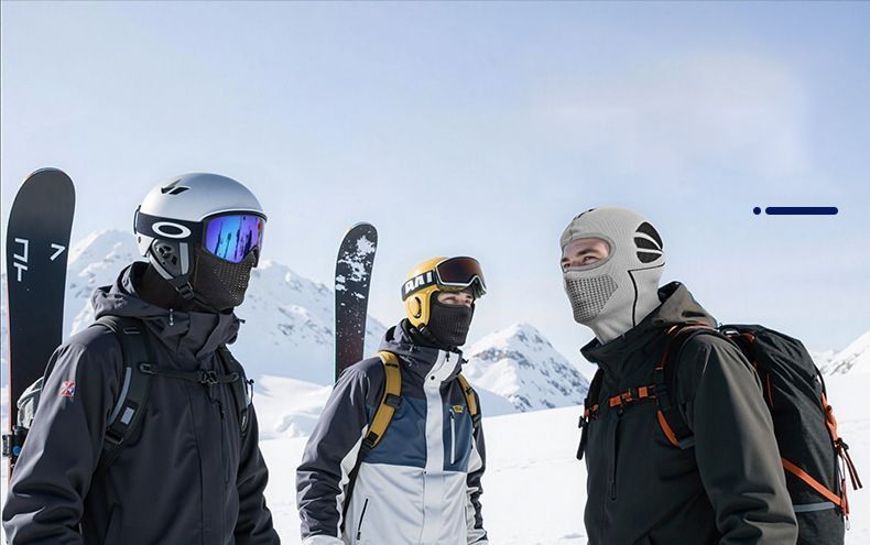 Ski Balaclava Black & Grey - Image 2