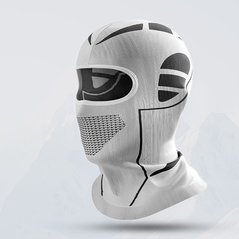 Ski Balaclava Black & White - Image 1