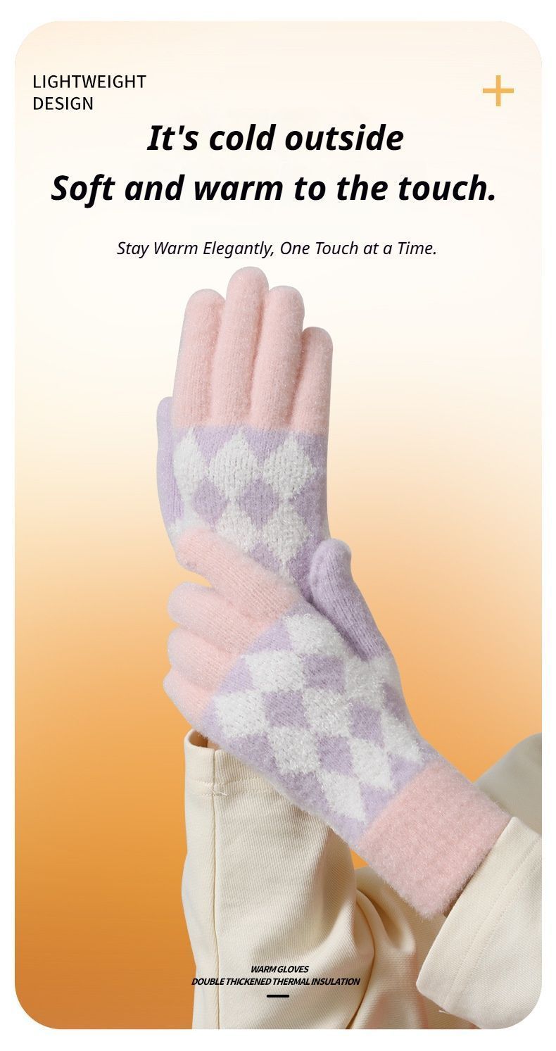 2Pcs Touchscreen Knitted Gloves 01 - Image 8