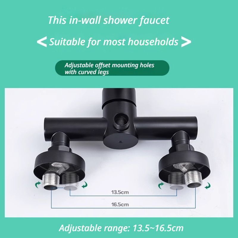 Stainless Steel Shower Mixer Tap, Bathroom Water Mixing Valve - Image 3