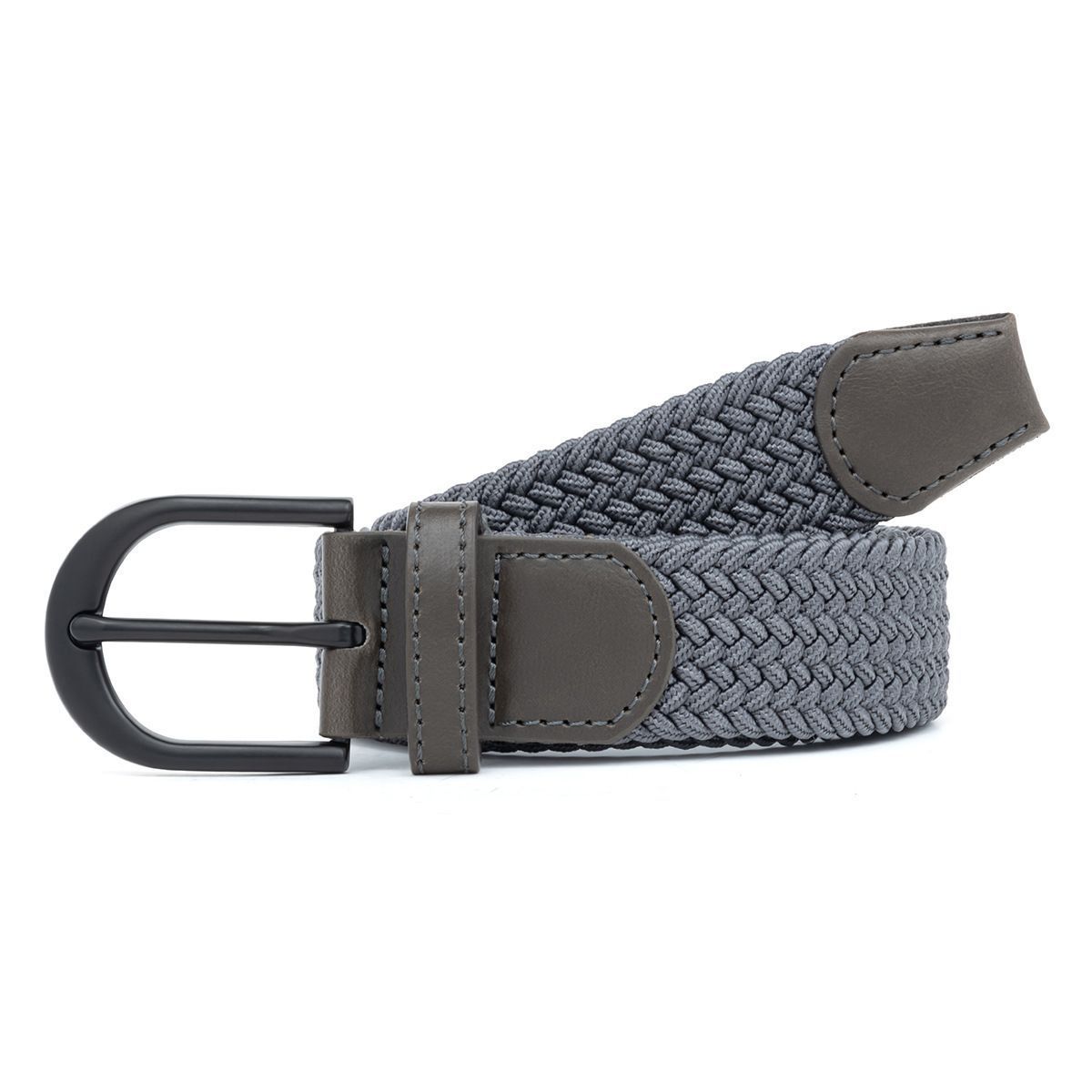 Men's Woven Belt Grey 03 - Image 1