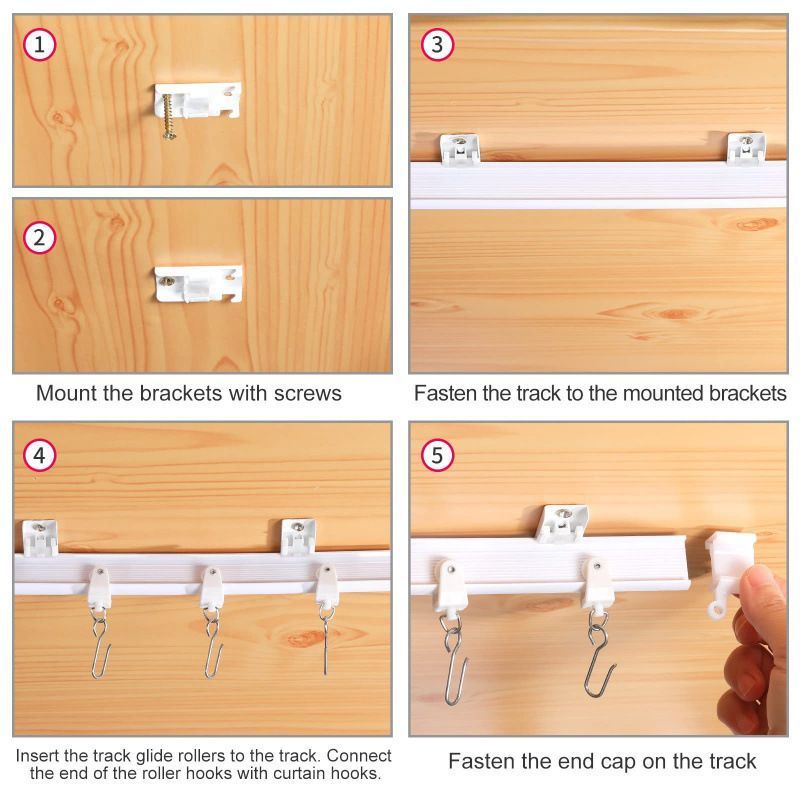 Curtain Track 5M [Including Accessories] - Image 3