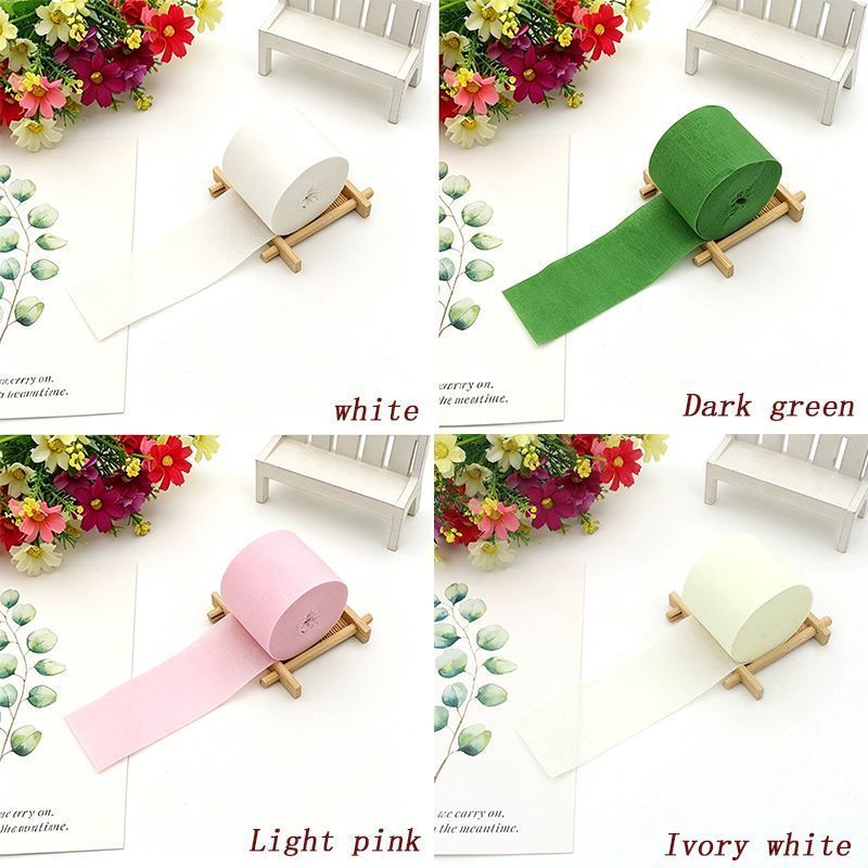 Colored Crepe Paper pink 20 Rolls - Image 7