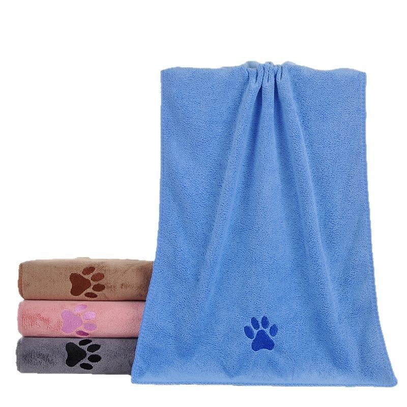 Gray Pet Towel 35x75cm Gray 5Pcs - Image 5