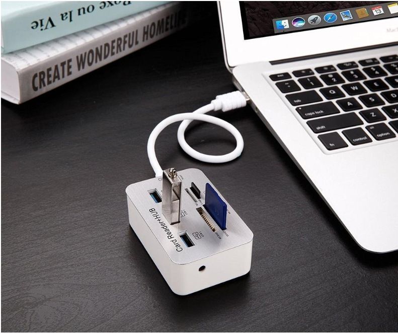 USB 3.0 Hub Multifunctional Card Reader - Image 6