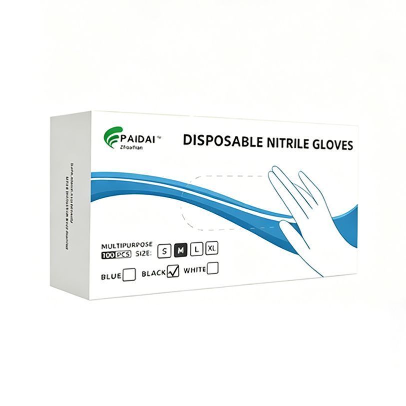 300Pcs Black Nitrile Gloves-Extra Large - Image 1