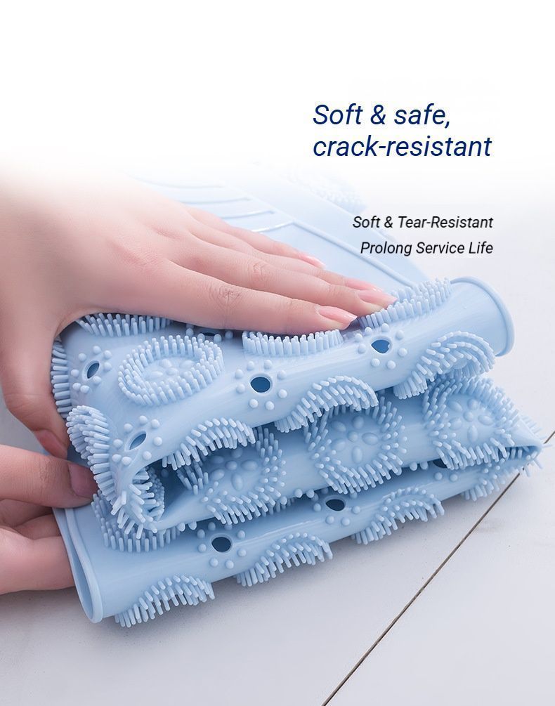 Gray Non-Slip Bath Mat 55×55cm - Image 7