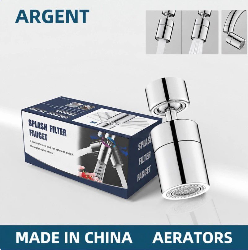 Splash-proof Nozzle Silver - Image 1