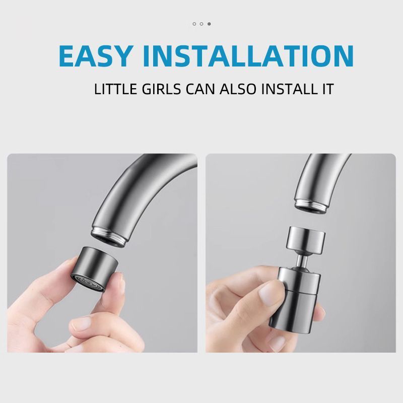 Splash-proof Nozzle Silver - Image 4