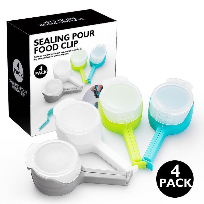 Food Sealing Clips 4Pcs - Image 1
