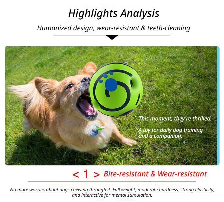 8.8cm Dog Squeaky Ball OPP Bag - Image 5