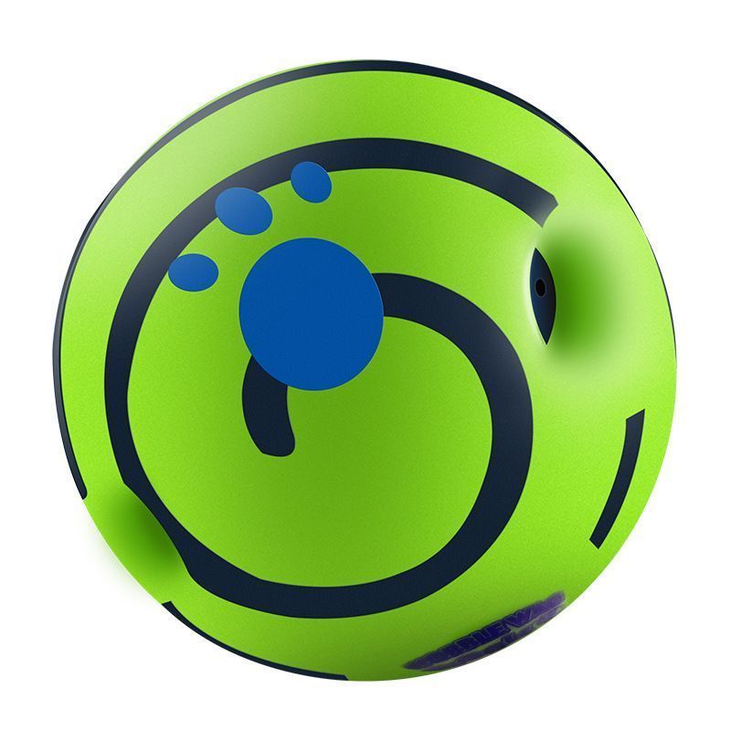 10cm Dog Squeaky Ball OPP Bag - Image 1