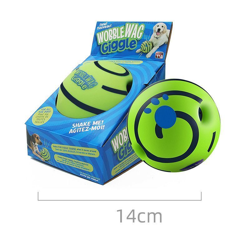14cm Dog Squeaky Ball Color Box - Image 1