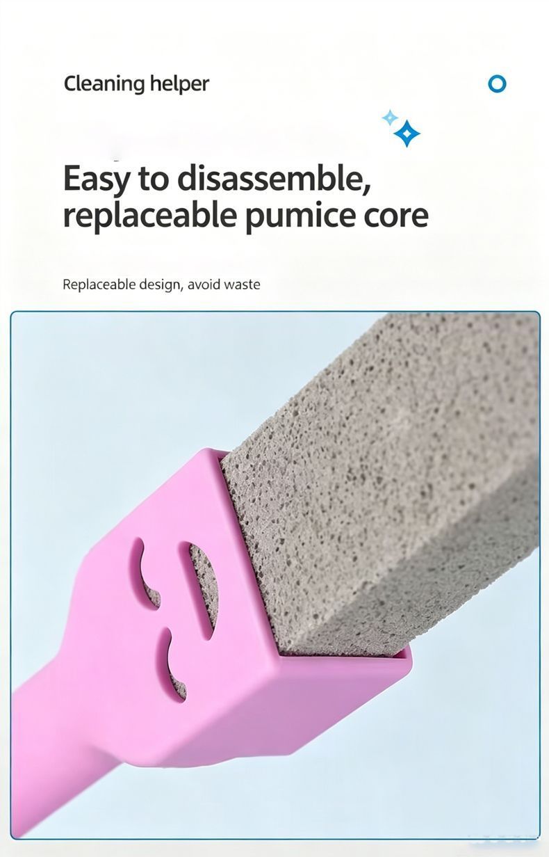 Yellow Handle + Grey Pumice Stone - Image 3