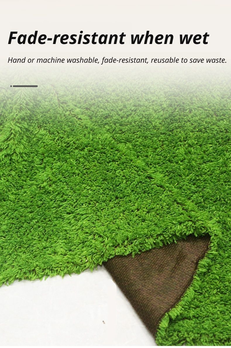 Faux Moss Mat 100×100cm 02 - Image 6