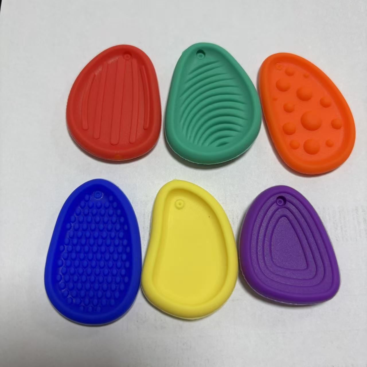 5Packs Silicone Sensory Stones New - Image 1