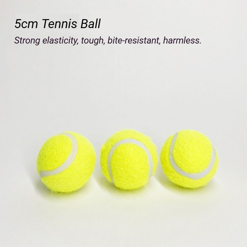 6-Pack 2inch Yellow Dog Tennis Balls - Image 3