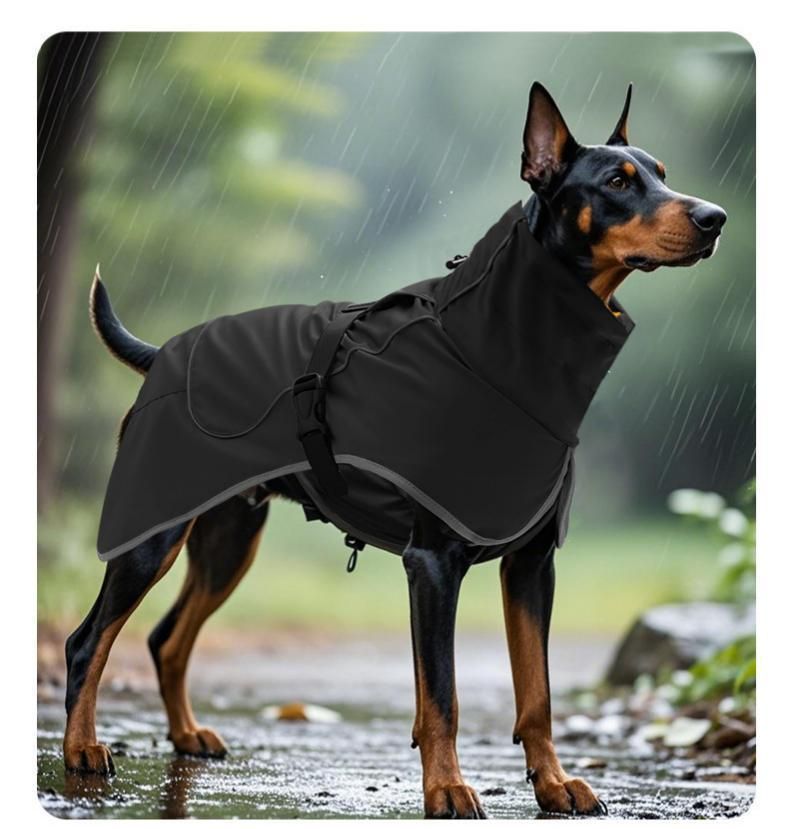 Dog Winter Fleece-Deep Black L - Image 1