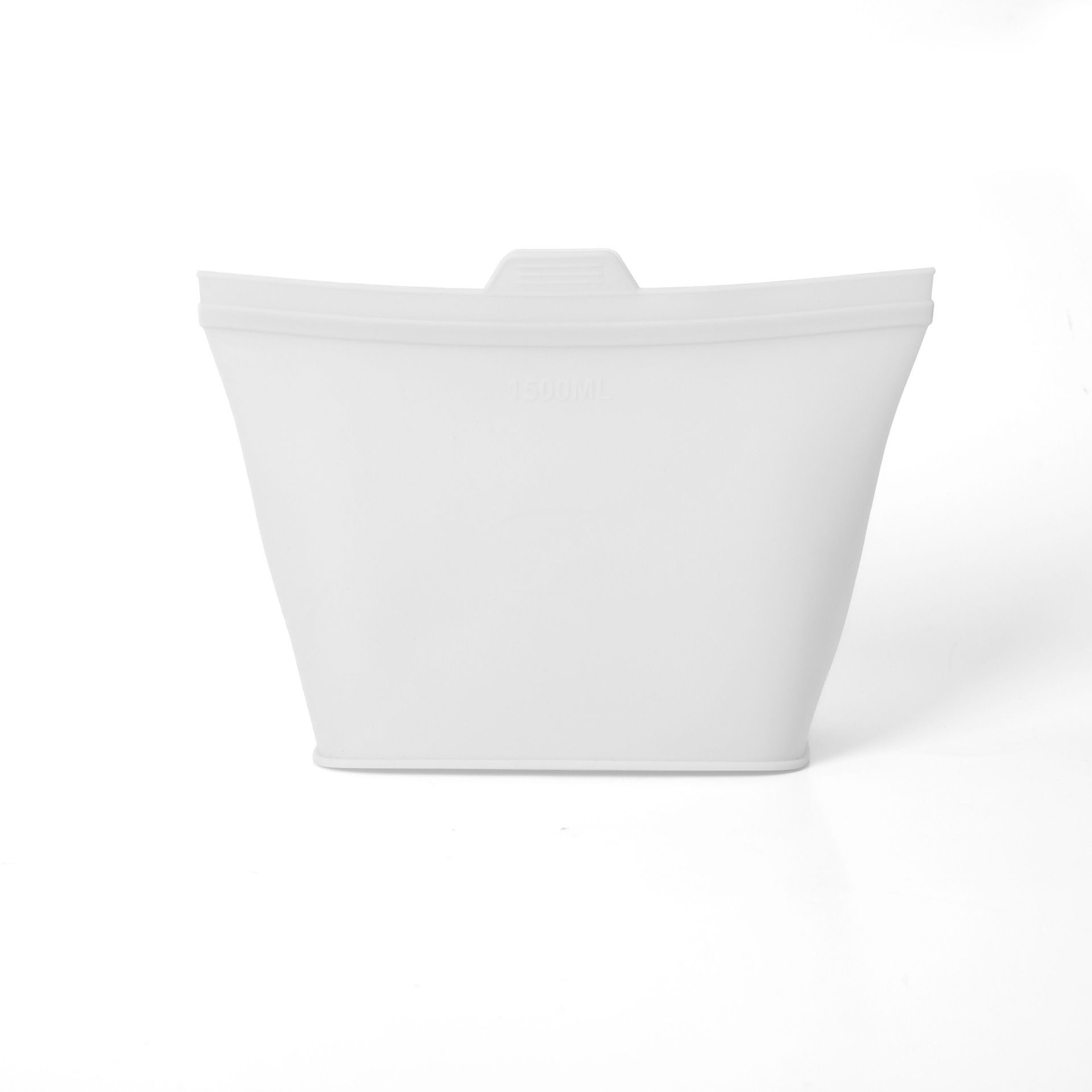 4 Pack Food-Grade Silicone Food Storage Bags, Light Blue, 500ml - Image 8