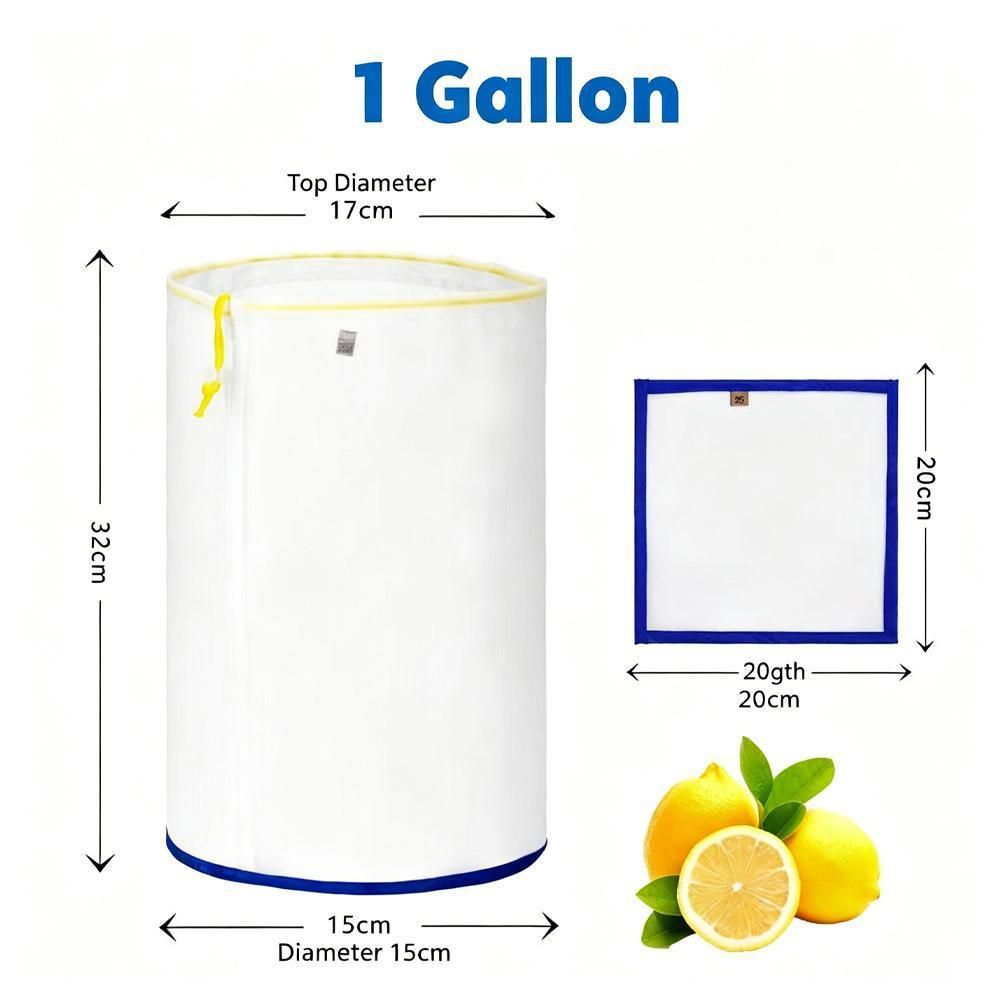 5pcs 1 Gallon Filter Bag - Image 1